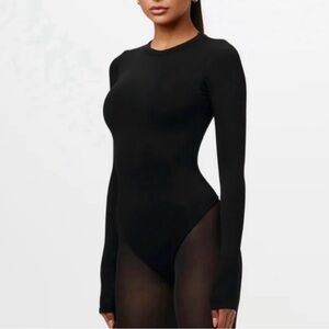 Naked--Ribbed Sculpted Seamless Bodysuit--s/m